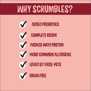 Scrumbles Adult & Senior Salmon Dry Dog Food - 2kg key features